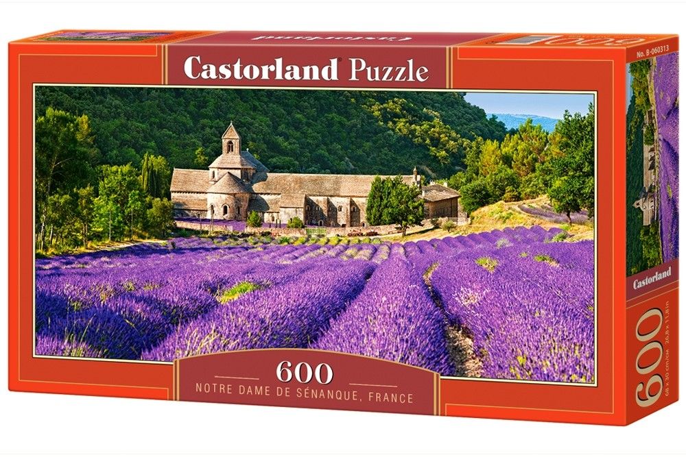 Puzzle Castorland 600 dílků panorama - Notre Dame Francie 060313
