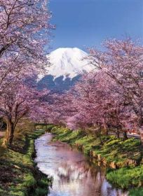 Puzzle Clementoni 1000 dílků - Hora Fudži Japonsko 39418