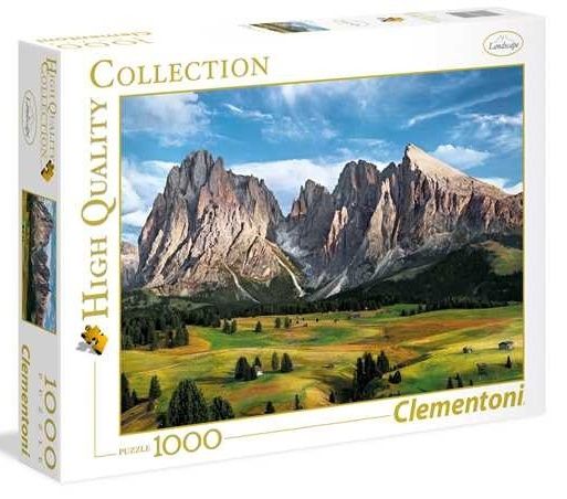 Puzzle Clementoni 1000 dílků - Korunovace Alp 39414