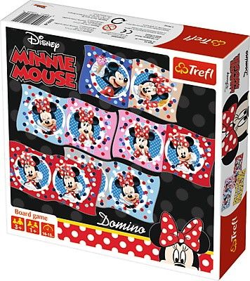Trefl - obrázkové domino - Minnie Mouse 01600