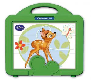 CLEMENTONI Dětské obrázkové kostky ( kubus ) - Zvířátka Disney v kufříku 41343