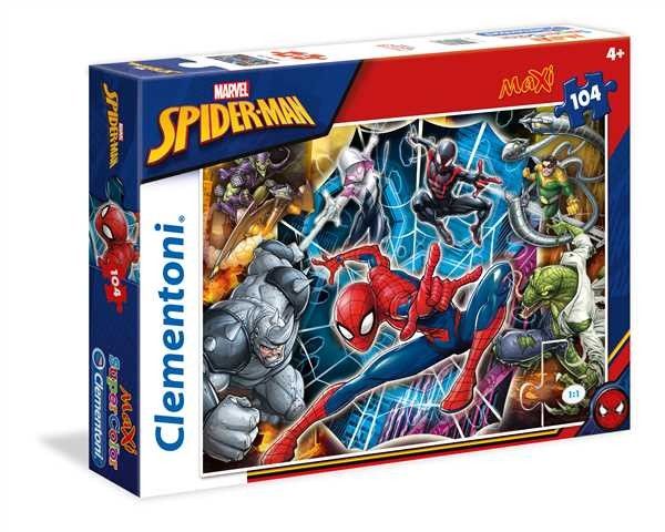 Clementoni puzzle 104 dílků MAXI - Spiderman 23716