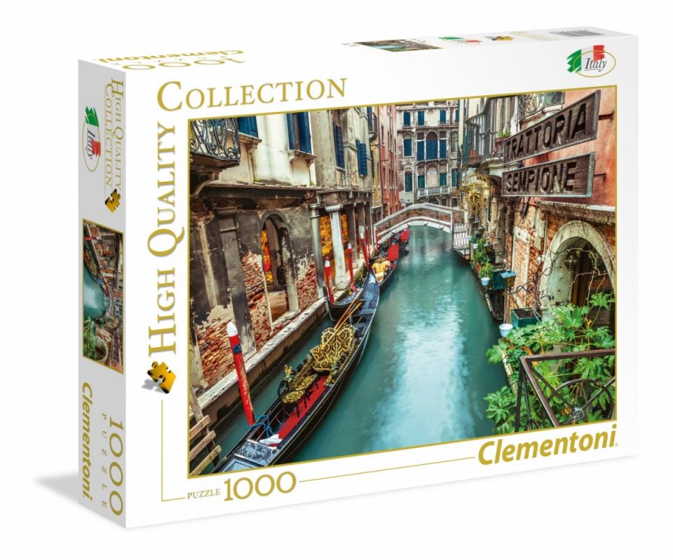 Puzzle Clementoni 1000 dílků - Benátky 39458