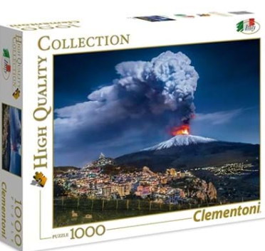 Puzzle Clementoni 1000 dílků - Etna - Itálie 39453