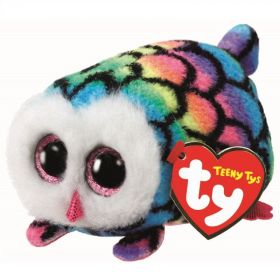 Plyšák TY - Teeny Ty´s - malá plyšová zvířátka - sova Hootie  10 cm 