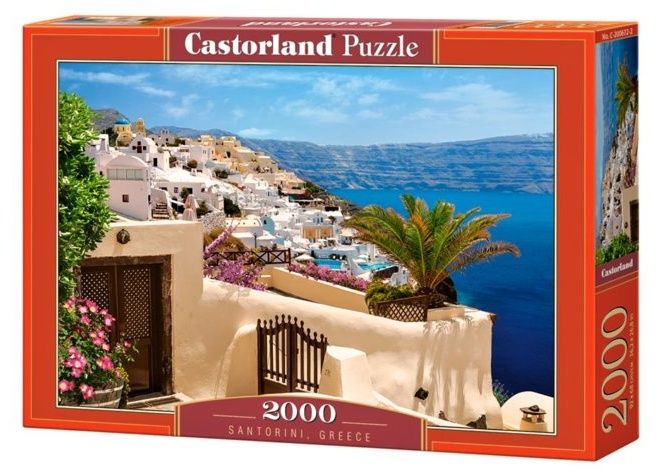 Puzzle Castorland 2000 dílků Santorini 200672