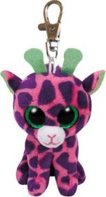 TY - Plyšový přívěšek - žirafa Gilbert s velkýma očima  8,5 cm