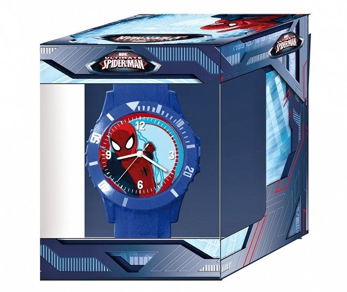 Dětské hodinky - analogové v dárkové krabičce - Spiderman Diakakis