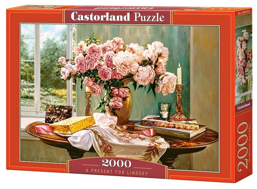 Puzzle Castorland 2000 dílků Dárek pro Lindsey 200719