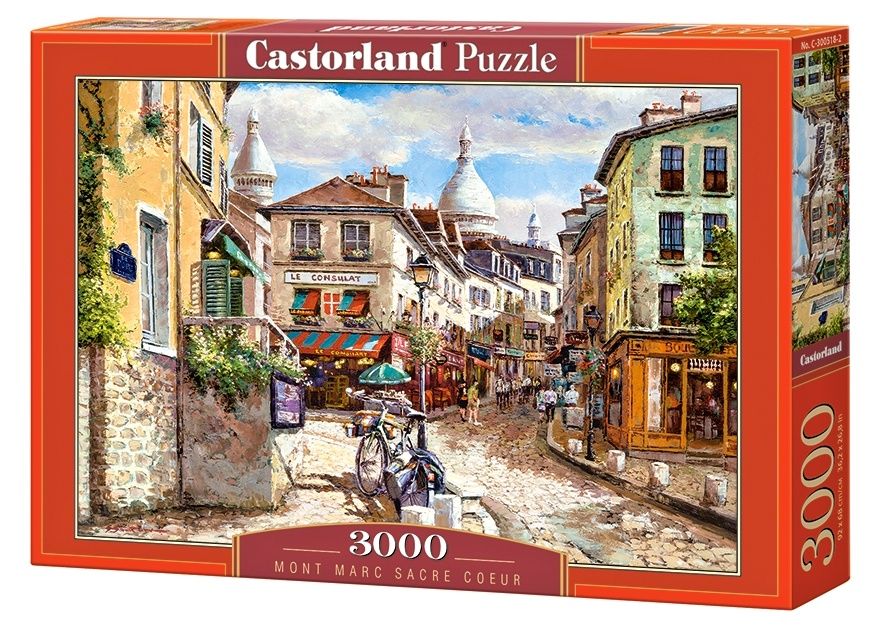 Puzzle Castorland 3000 dílků - Mont Marc Sacre Coeur 300518