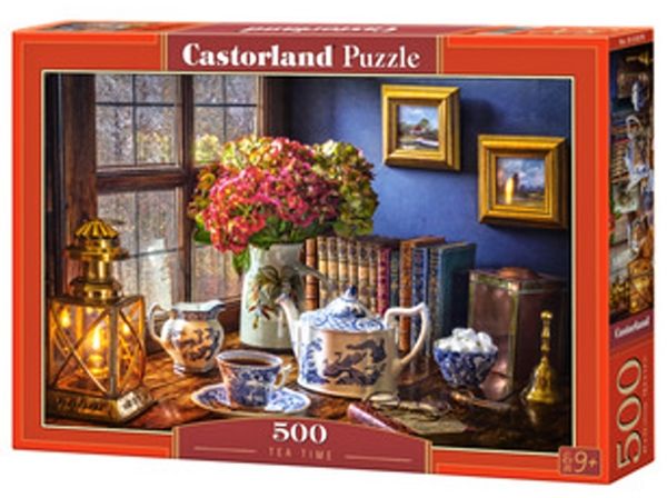 Puzzle Castorland 500 dílků - Čas na čaj 53070