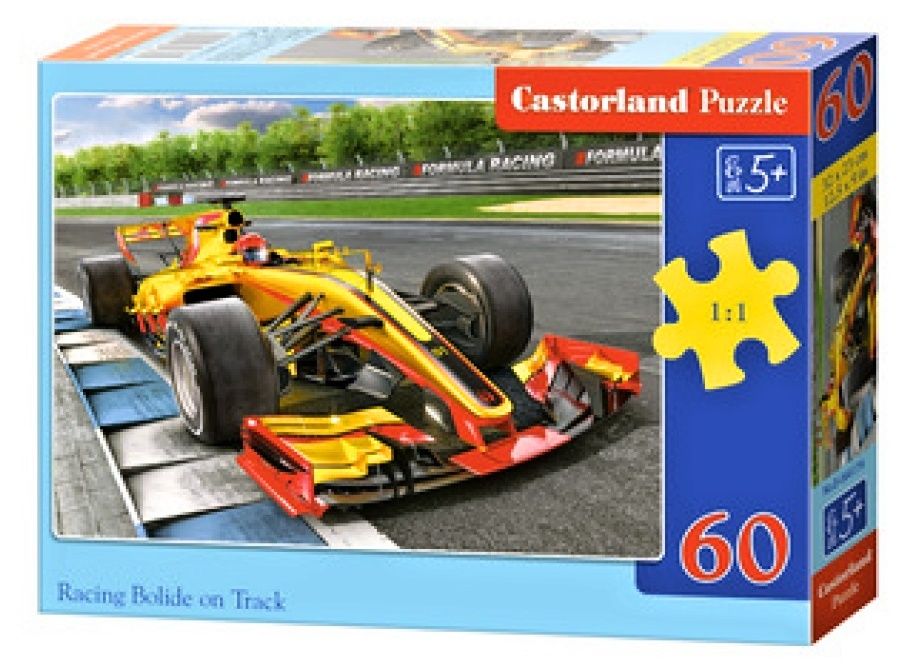 Puzzle Castorland 60 dílků - Formule Racing na trati 066179