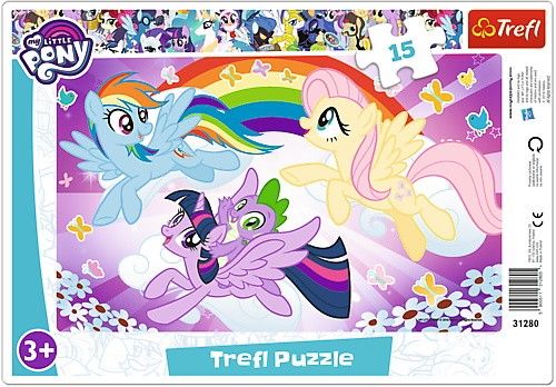 Puzzle Trefl v rámečku ( rámkové ) - My Little Pony 31280