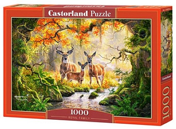Puzzle Castorland 1000 dílků - Královská rodina 104253