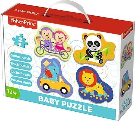 Puzzle Trefl Baby Radostná zvířátka - Fischer Price 36081