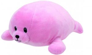 TY Beanie Baby - růžový  tuleň  Doodles  82009 - 24  cm plyšák 