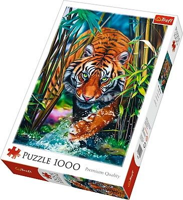 Puzzle Trefl 1000 dílků - Tygr 10528