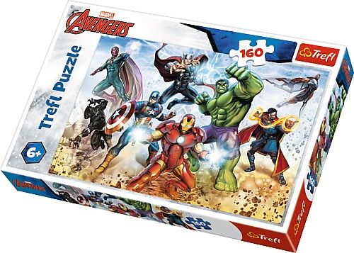 Puzzle Trefl 160 dílků - Avengers - k záchraně světa 15368