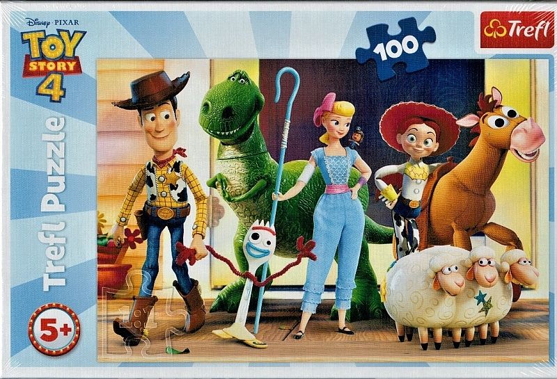 Puzzle Trefl 100 dílků - Toy Story - bavme se 16356