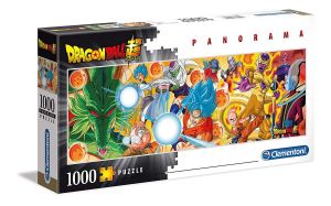 Puzzle Clementoni 1000 dílků  panorama - Dragon Ball  39486