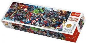 Puzzle TREFL  1000 dílků - panorama - Avengers    29047
