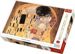 TREFL  Puzzle  1000 dílků  Klimt - Polibek  10559