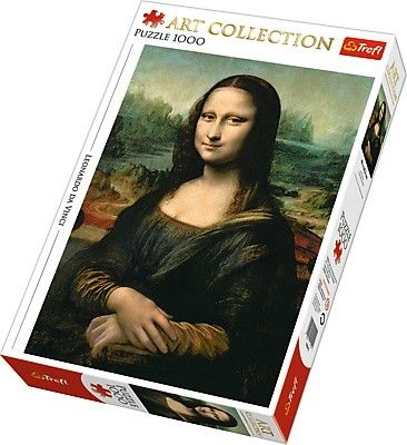 TREFL Puzzle 1000 dílků - Mona Lisa 10542