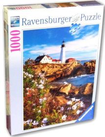 1000 dílků  Maják -   puzzle Ravensburger  