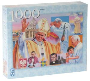 1000 dílků Papež Jan Pavel II  -   puzzle Schmid