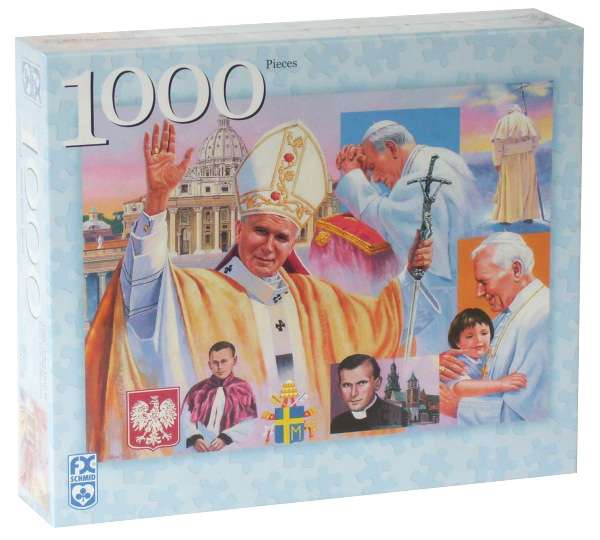 1000 dílků Papež Jan Pavel II - puzzle Schmid 782093 Schmidt