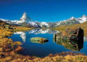 1000 dílků Výhled na Matterhorn  -   puzzle Ravensburger 