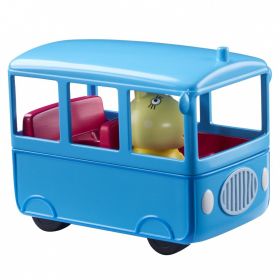 Prasátko PEPPA - školní autobus s 1 figurkou 06576 TM Toys