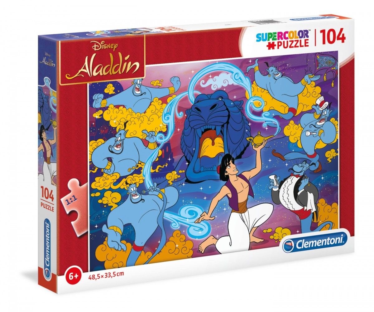 Puzzle Clementoni - 104 dílků - Aladin 27283