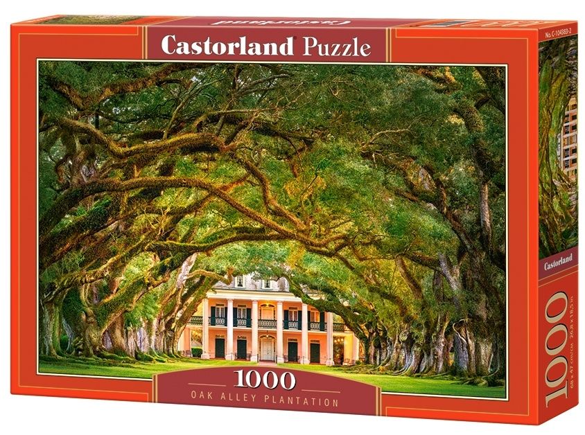 Puzzle Castorland 1000 dílků - Oak Alley Plantation 104383