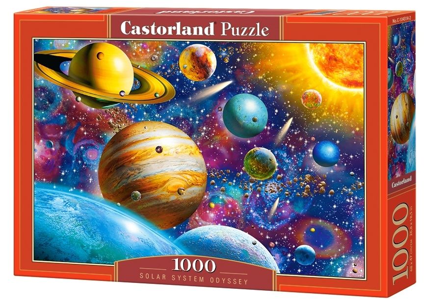 Puzzle Castorland 1000 dílků - Sluneční soustava Odyssey 104314