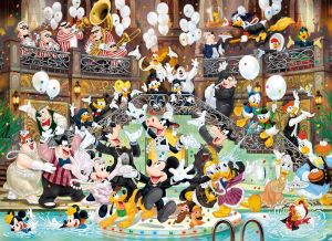 Clementoni Puzzle 1000 dílků Mickey 90th 39472
