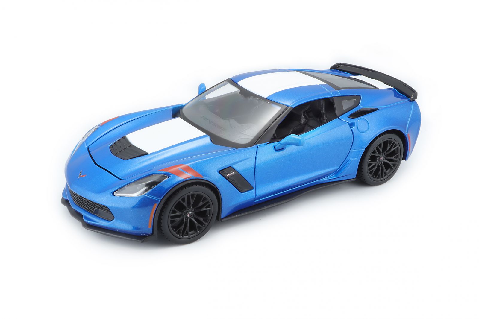 Maisto 1:24 Corvette Grand Sport - modrá barva