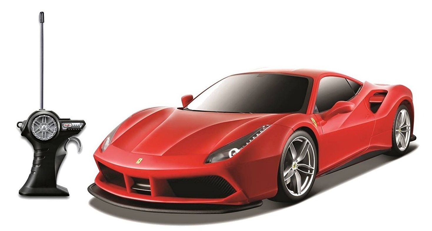 Maisto - RC Ferrari 486 GTB 1:24 - červené 40 MHz