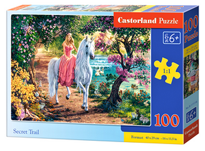 Puzzle Castorland 100 dílků premium - Tajná stezka 111114