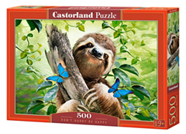 Puzzle Castorland 500 dílků - Lenochod 53223