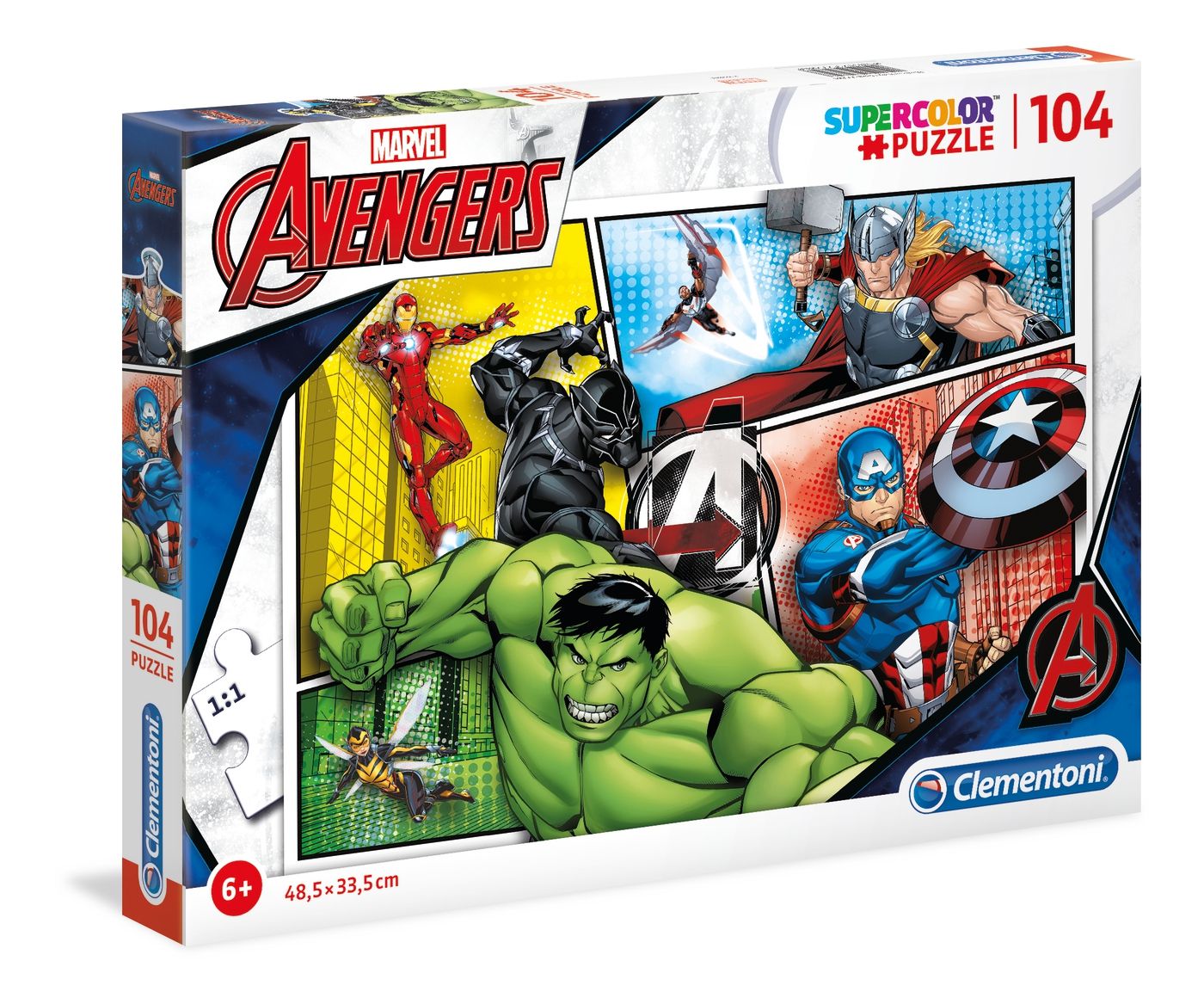 Puzzle Clementoni - 104 dílků - Avengers 27284