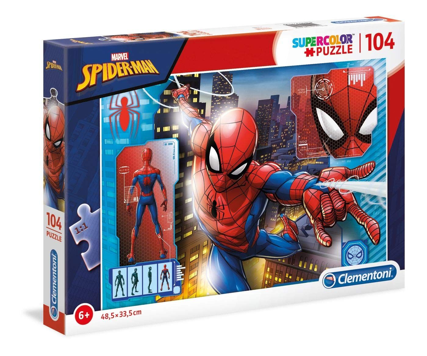 Puzzle Clementoni - 104 dílků - Spiderman 27118