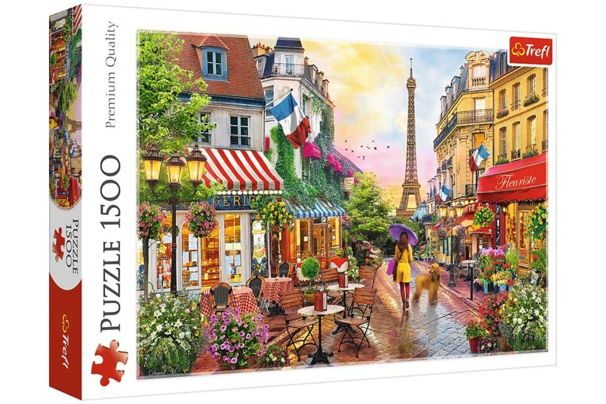 Puzzle Trefl 1500 dílků - Kouzlo Paříže 26156