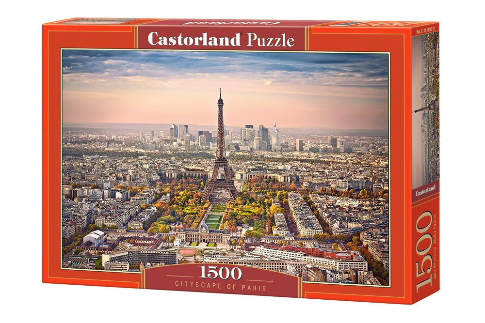 Castorland Puzzle 1500 dílků Panorama Paříže 151837