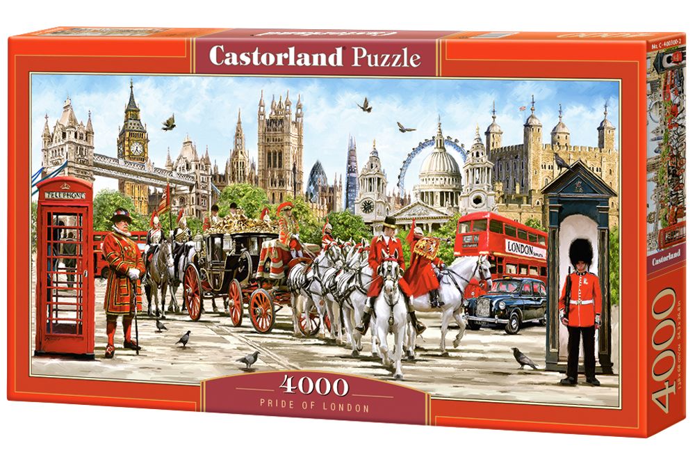 Castorland puzzle 4000 dílků Pýcha Londýna 400300
