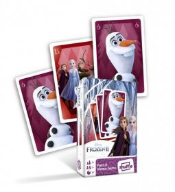Frozen II  -  kartičky - karty  Černý Petr - Cartamundi