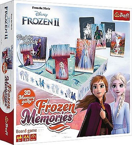 Hra Trefl - 3D Memory game - Frozen II - Ledové království 01753