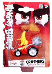 Maisto autíčko Angry Birds CRASHERS - Chuck´s Rocket Kart