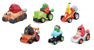 Maisto autíčko Angry Birds CRASHERS - Chuck´s Rocket Kart