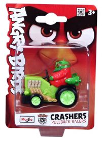 Maisto autíčko Angry Birds CRASHERS - Leonard´s Dragster